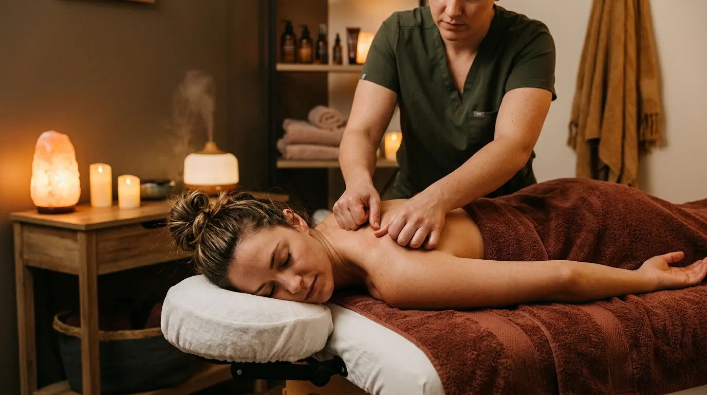 Deep tissue massage at home in Dubai
