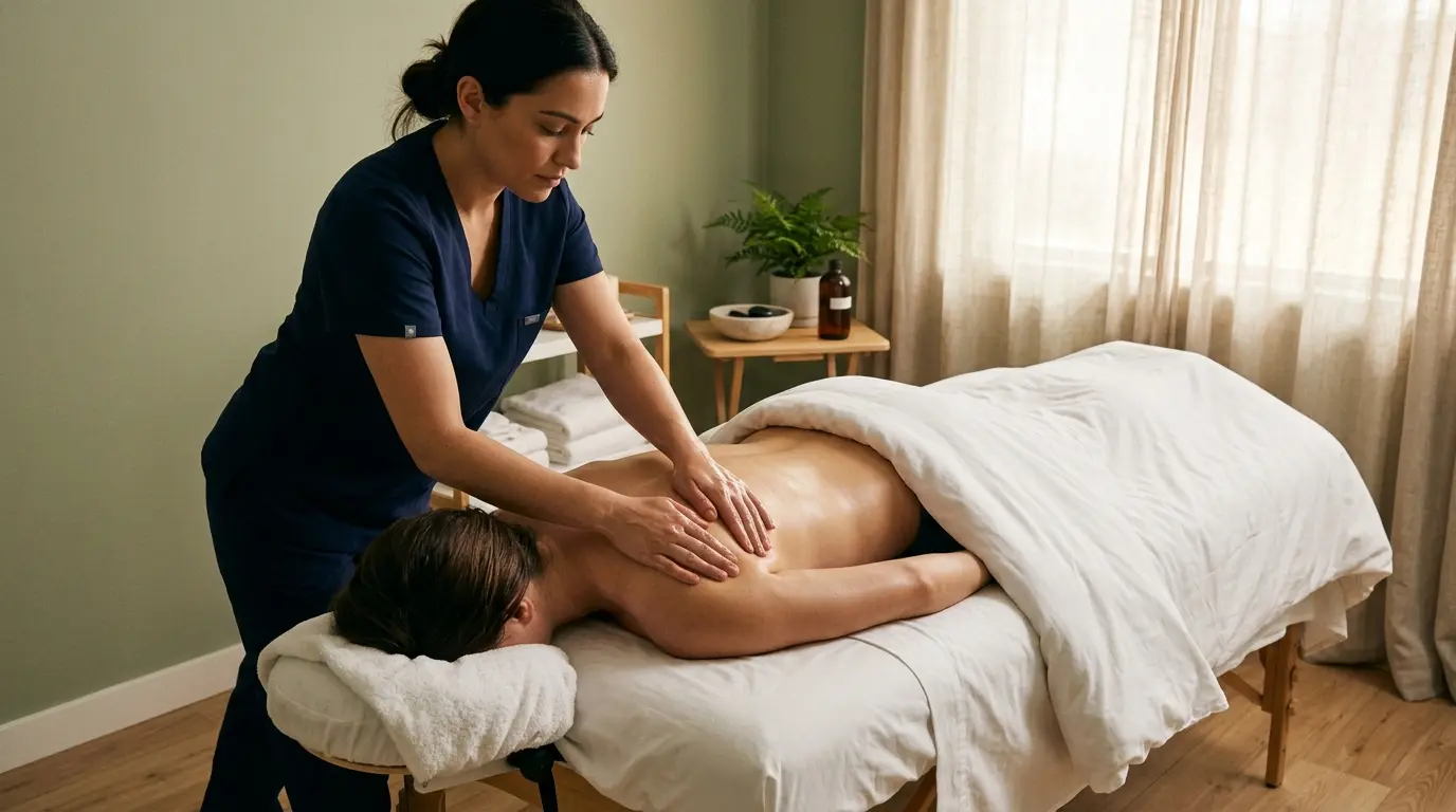 Swedish massage at home in Dubai
